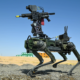 Testing Robot Dogs Armed with Artificial Intelligence-Enabled Rifles in Middle East